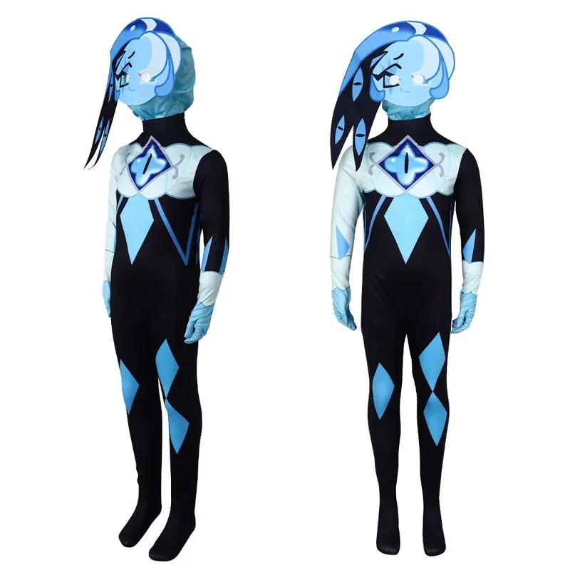 2025 aaa Cookie Run: Kingdom Jumpsuit Bodysuits with Mask Cosplay Costume Halloween Masquerade Carnival Party Outfits for Adult