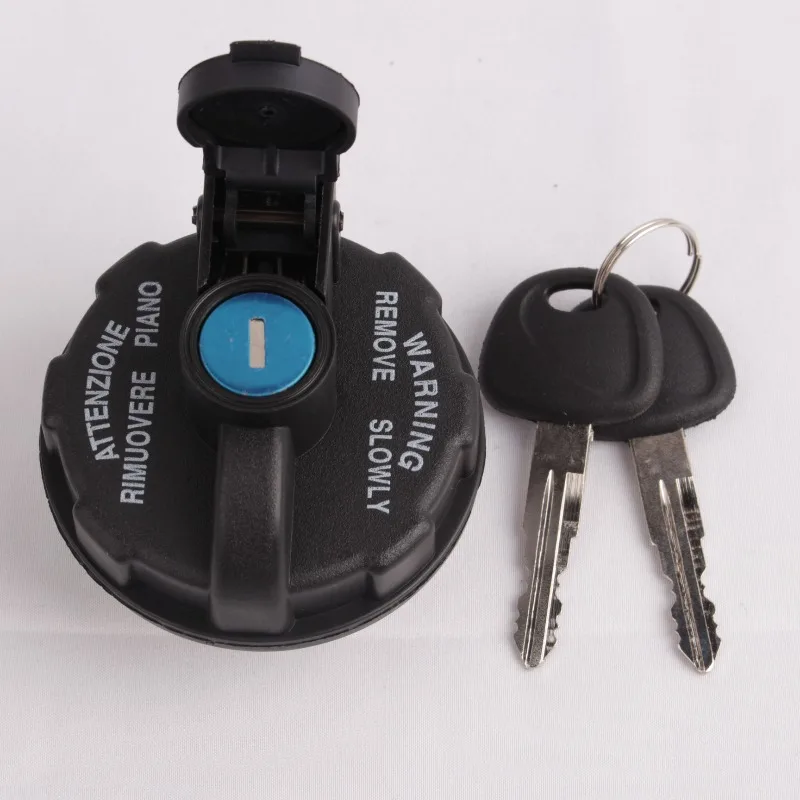 

Locking Fuel Cap Cars Fuel Cover Dust Cap Diesel Trucks Replace Fuel Tank Cap with 2 Keys 310104EA10