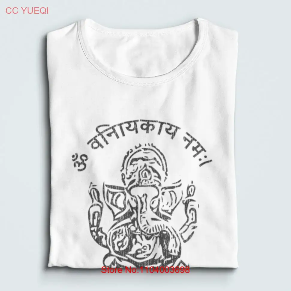 Ganesh Unisex Shirt, Lord Ganesha Hindu Elephant God Gift, Om Mantra Ganpati