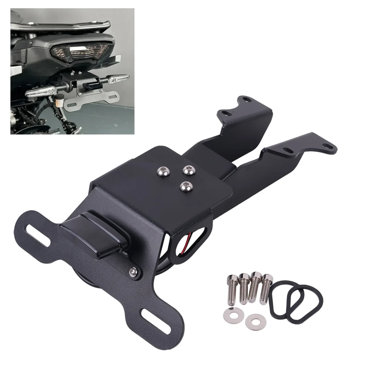 

Motorcycle Accessories Modified License Plate Holder for YAMAHA Tracer900 FJ09