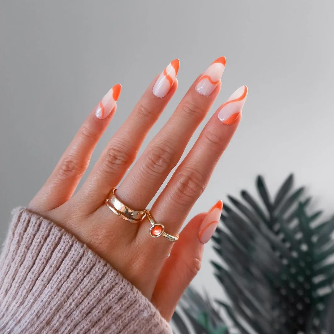 24Pcs/Set Manicure Wearable Ballerina Removable Coffin Nail With Glue Fake Nails Finished Women Girls False Nails Art Decoration 6