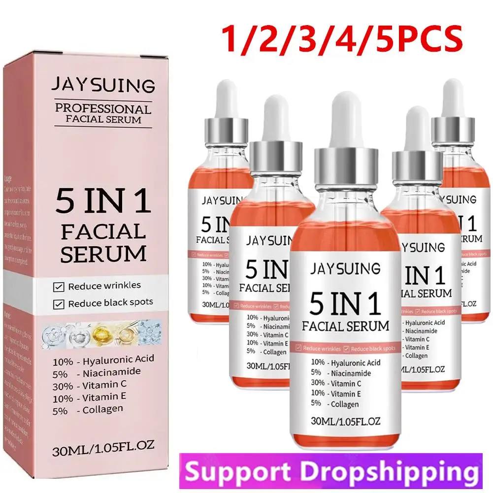 

Lot Vitamin C Face Serum Nourishes Moisturizes Plumping Anti-Aging Face Serum Anti-Wrinkle Firming Reduce Dark Spots Fine Lines