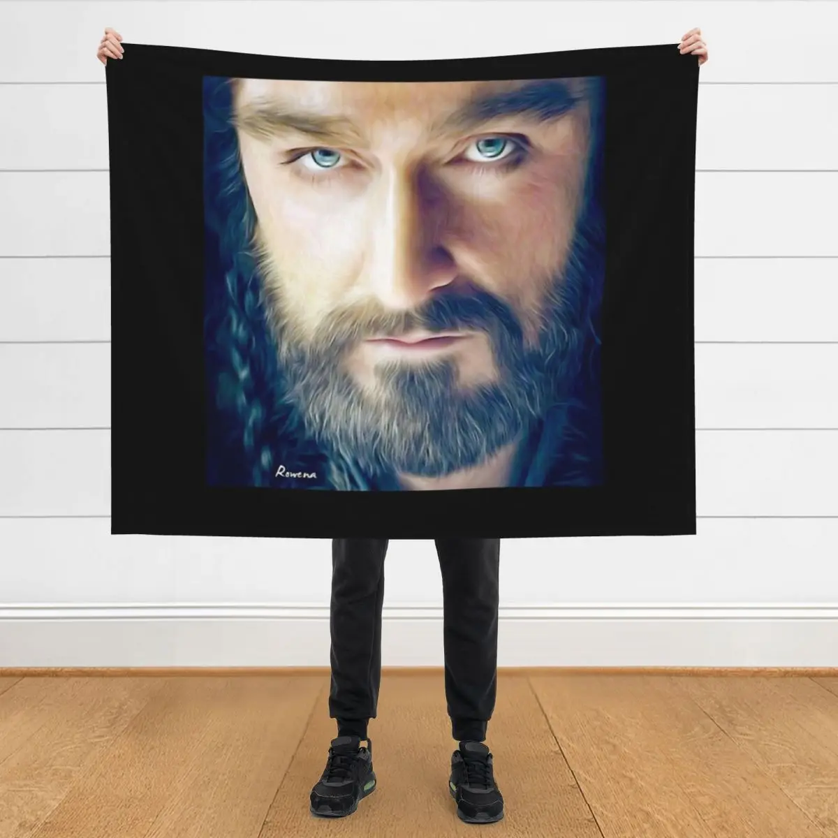 

For Men Women Richard Armitage Thorin Cute Graphic Gift Throw Blanket Giant Sofa Luxury Designer Decorative Beds Blankets