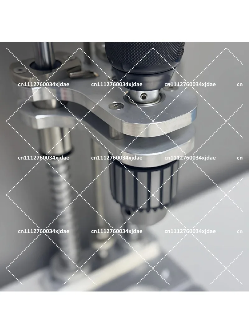 Vertical Drilling Bracket 25cm Optical Axis Drill Chuck 1-10mm Hand Aluminum Profile Drilling Support Tool