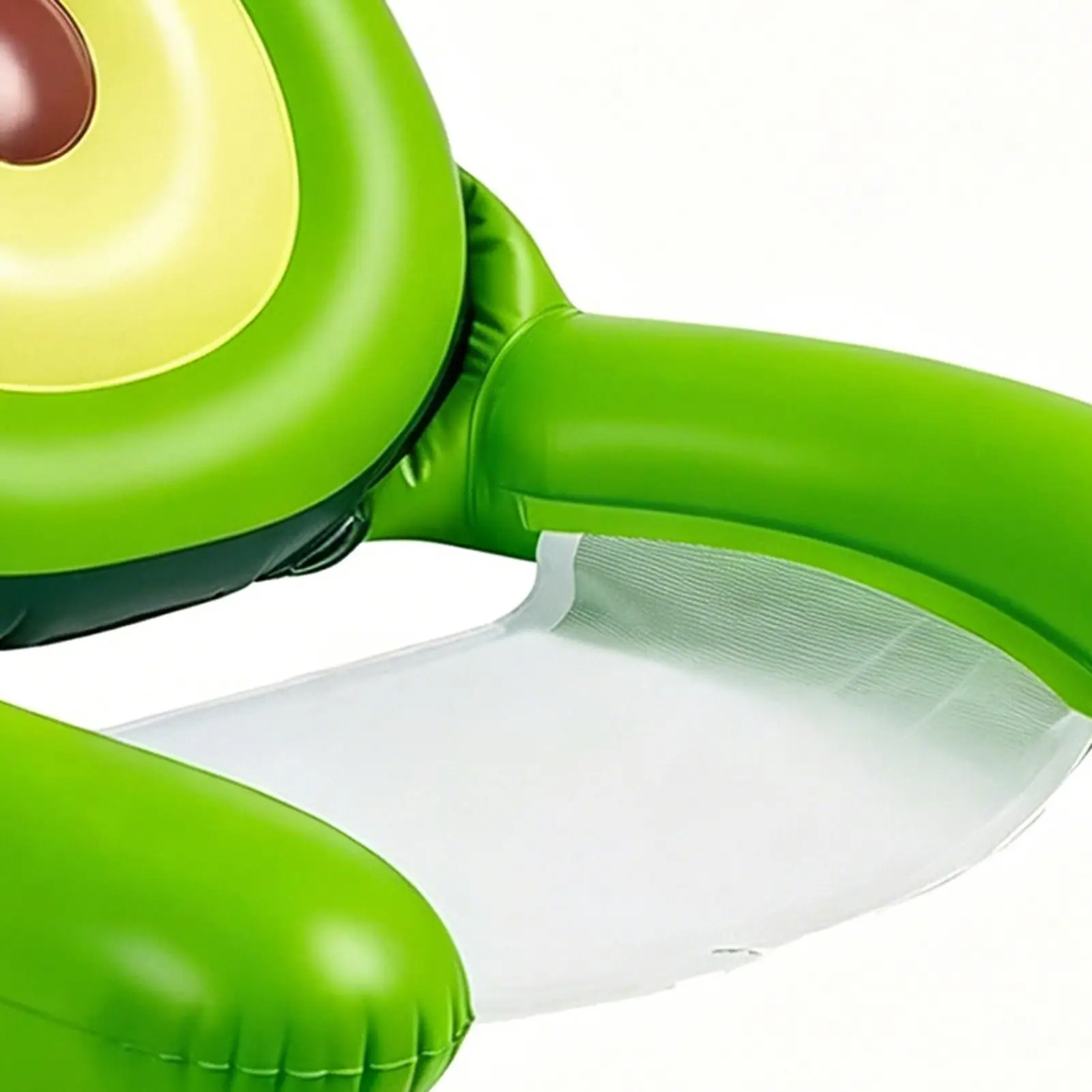 

Pool Floats Inflatable Floating Mesh Seat Avocado Pool Floats Adult Heavy Duty for Summer River Beach Swimming Tanning Outdoor