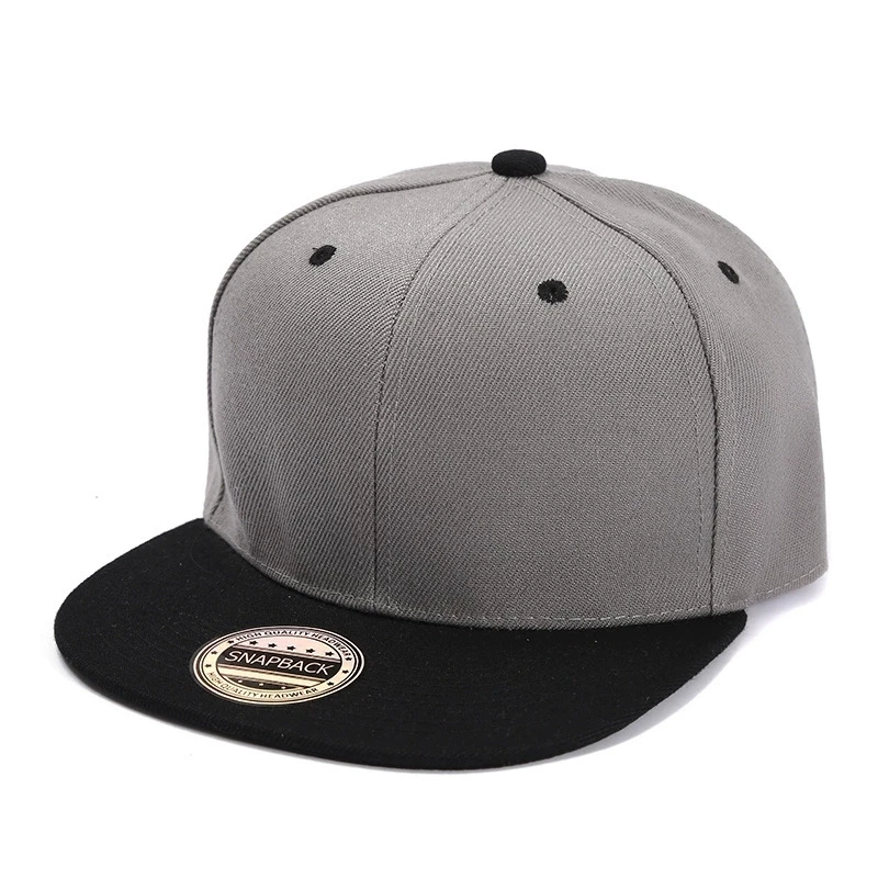 Farbblockierte Baseballkappe mit flacher Krempe, vielseitiger Sonnenschutz und Sonnenschutzhut, Outdoor-Mode, Unisex, Street-Hip-Hop-Hut – Detail 12