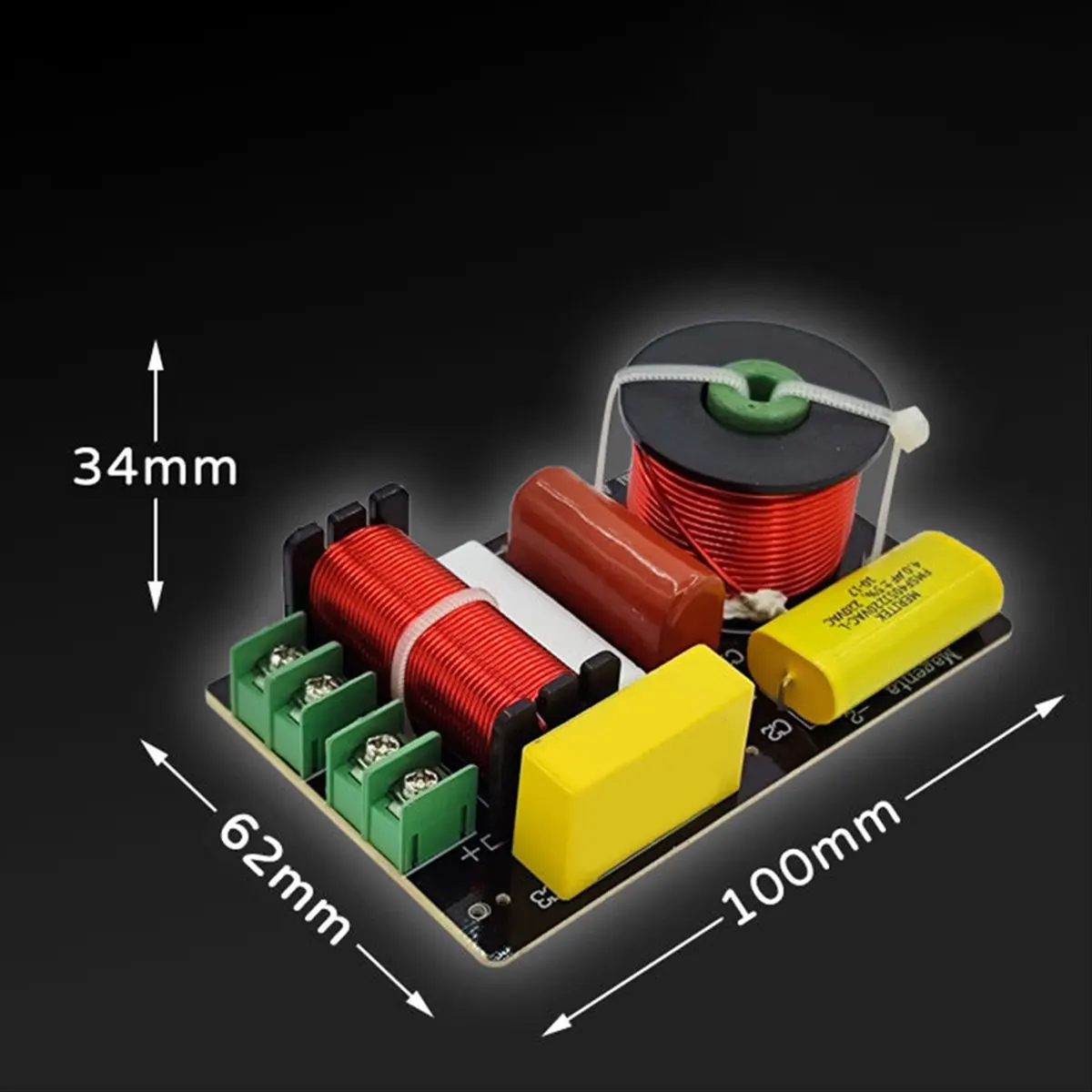 【CYBER Saturday】200W 2 Way HiFi Speaker Frequency Dividers 2800Hz for Aurelia Speaker Audio Crossover Filter Home Theate DIY Spe