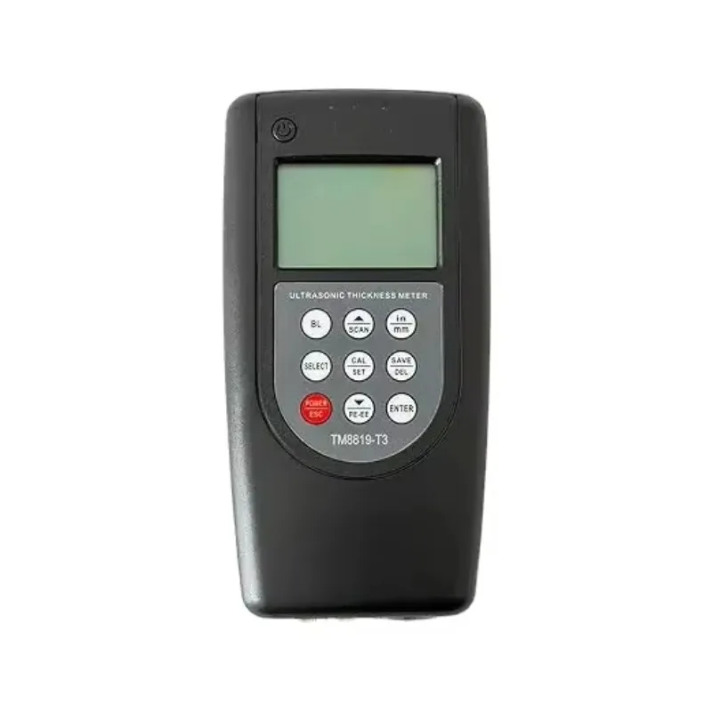 TM-8819-T3 Multi-mode Ultrasonic Thickness Gauge Pulse-echo Mode 1.0-300mm Steel Echo-echo Mode 3-30mm Thickness Tester
