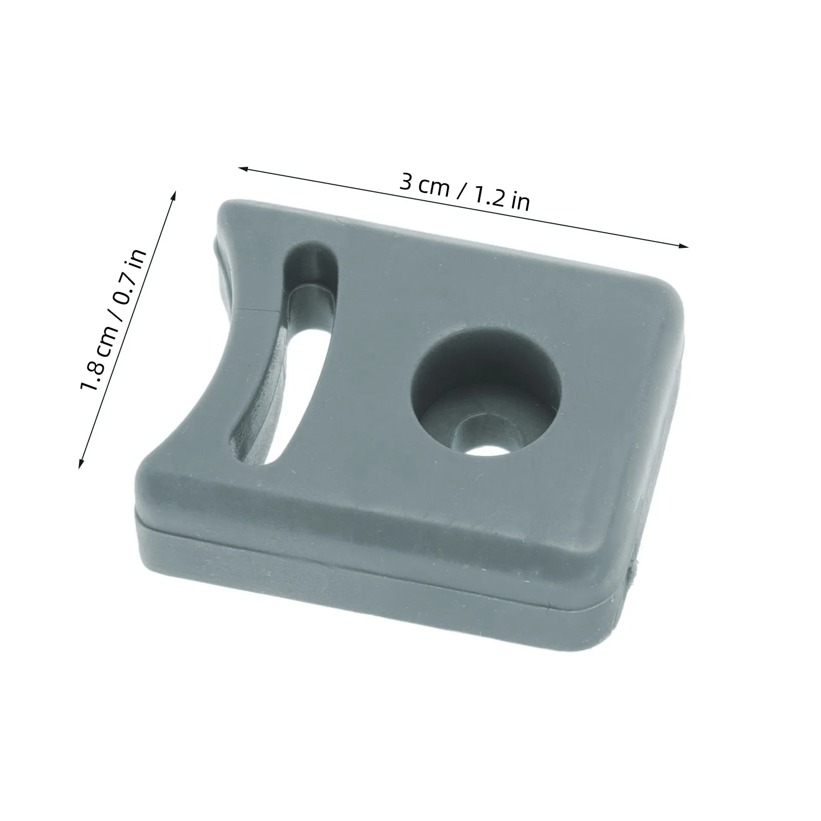 8Pcs Bathroom Sliding Door Accessories Shower Door Guide Bumper Pad Anti-Collision Positioning Block for Sliding Glass Shower