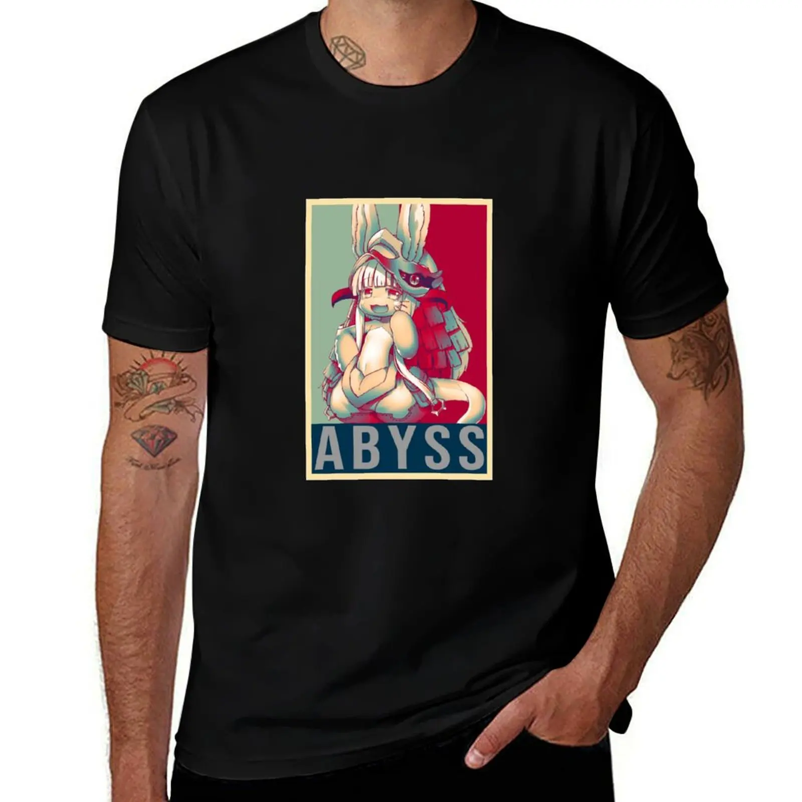 

made in abyss - nanachi - Anime T-Shirt summer 2025 funny costumes korean fashion men t shirts