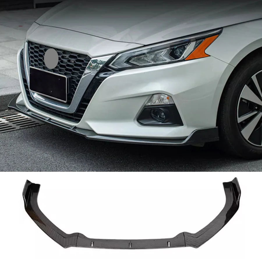 

Front Bumper Lip Lower Chin Modified Exterior Part Decoration Tuning Accessories Splitter For Nissan Teana Altima 2019-2022