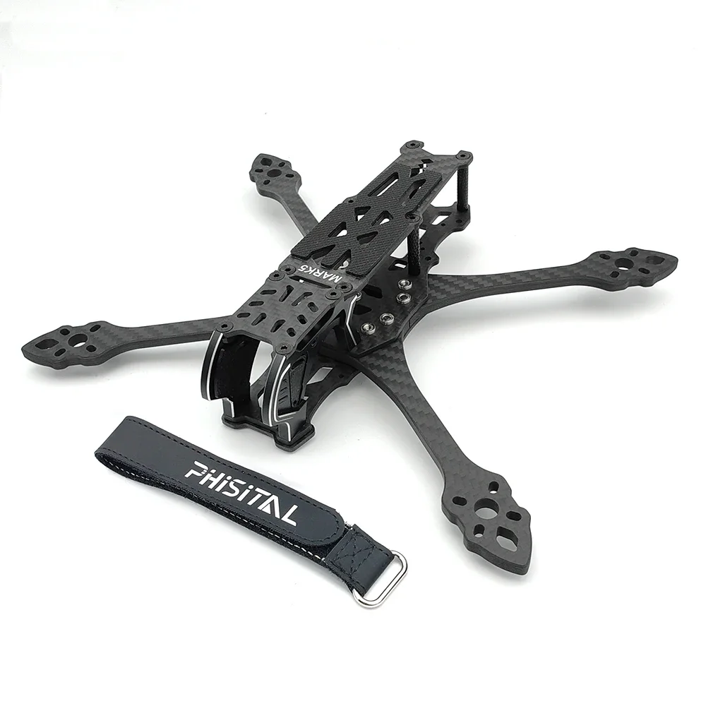 PhiSital Mark5 O4 Pro Rahmen-Kit DC/X 5-Zoll FPV Carbon-Faser Quadcopter RC Freestyle Racing Drohne DIY-Teile