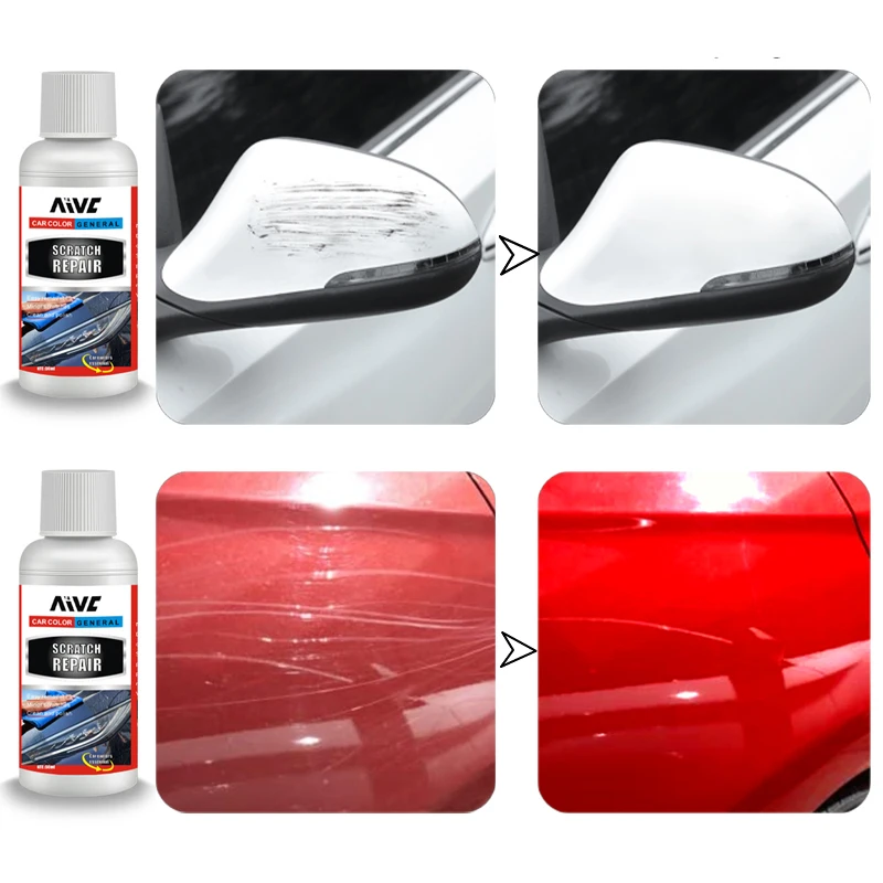 Car Scratch Repair Liquid - Auto Paint Scratch Remover for Car Body, Polishing Wax to Erase Minor Scratches Car Detailing Care