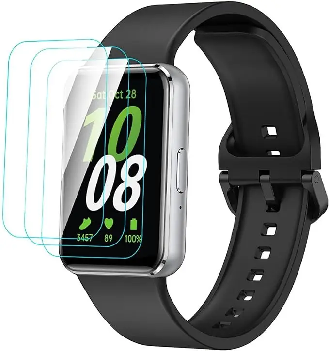 For Samsung Galaxy fit3 Hydrogel Film 3PC Anti-fall Scratch Film Smart Watch 3D Composite Hydrogel Film Accesso Watch Screen