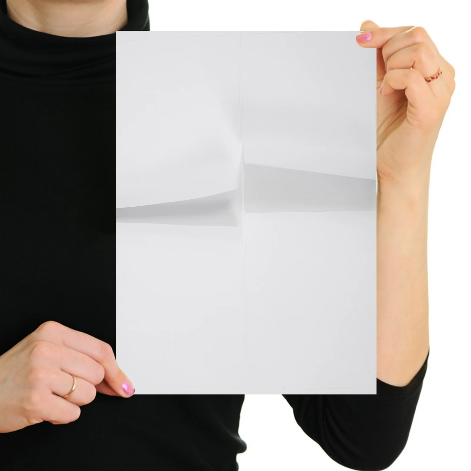 100 A4 Sheets Matte Label Paper Self-Adhesive Waterproof Printable Sticker Paper Compatible with Inkjet Laser Printers