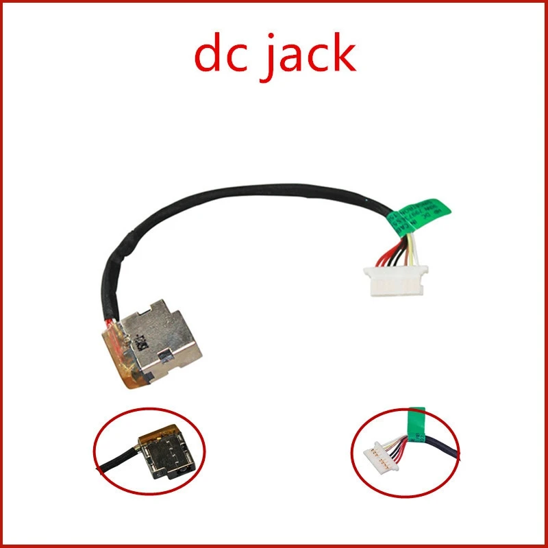 Laptop Power Jack Kabel Socket Voor Hp 240 246 250 255 G4 G5 799736-f57 813945-001 Dc Jack Vervanging