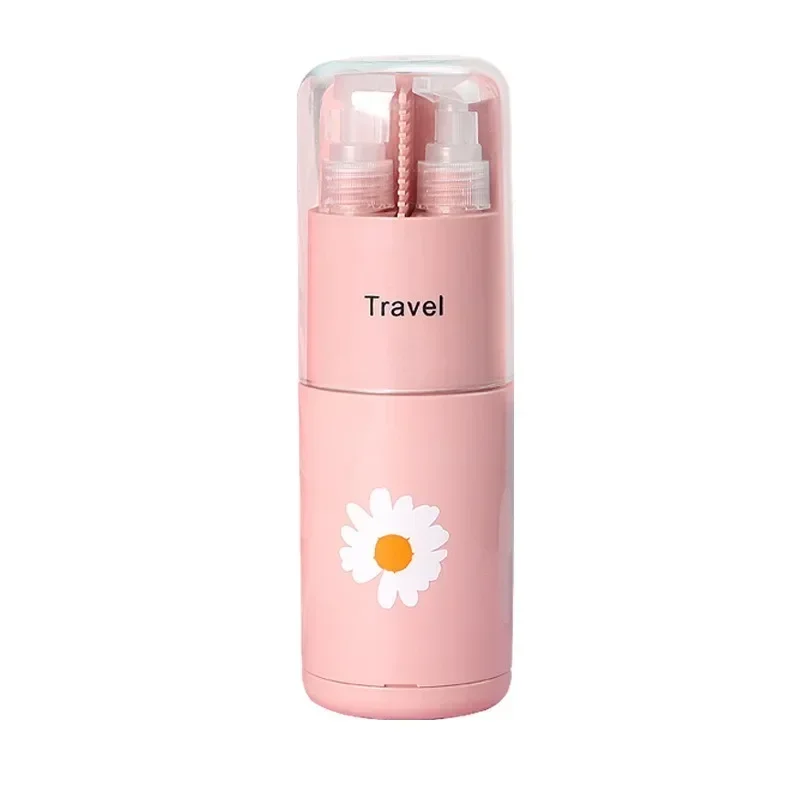 ถ้วยเดินทางสร้างสรรค์มัลติฟังก์ชั่น, กล่องใส่แปรงสีฟัน, ชุดล้างเดินทางแบบพกพา, ยาสีฟัน, ขวดเก็บแชมพู, ห้องน้ํา