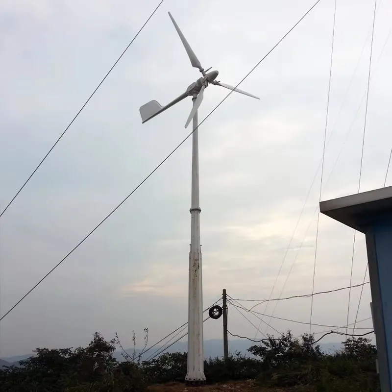 【Best-selling】Home Use Pitch Control Wind Turbine 5kw 10kw 20kw 30kw With Real Power Output