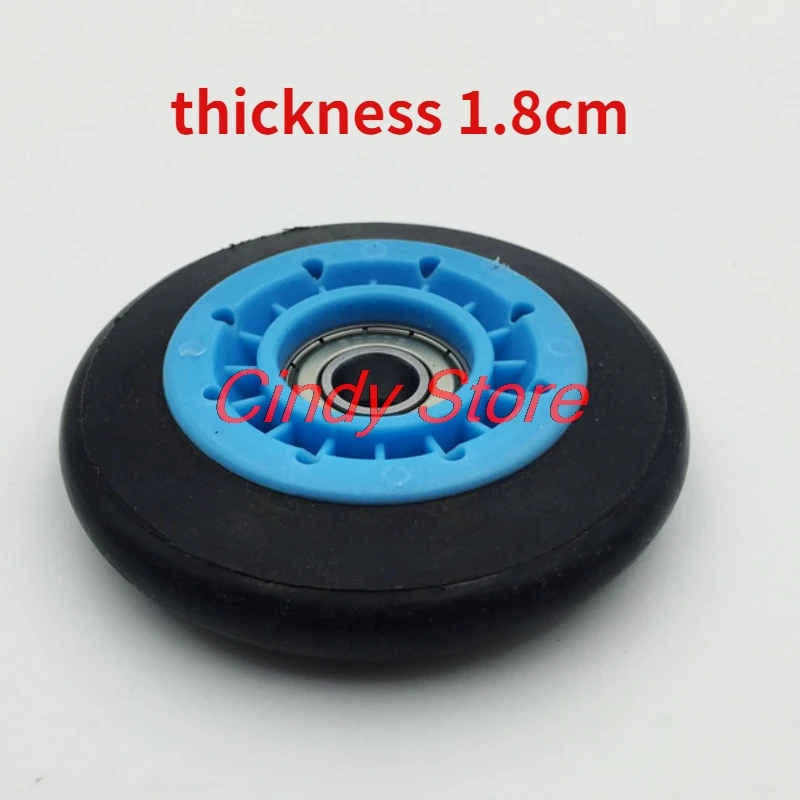 Imagem -02 - Roda do Rolo do Suporte do Cilindro do Secador Apto para a Máquina de Secagem Acessórios da Roda do Apoio do Secador de Roupa Diâmetro 80 mm
