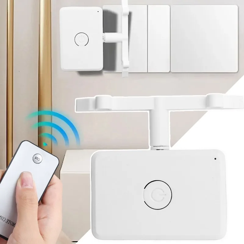 

Lazy Remote Control Light Off Button Wireless Control Light Switch Tool Rechargeable Automatic Button Pusher Switch Accessories