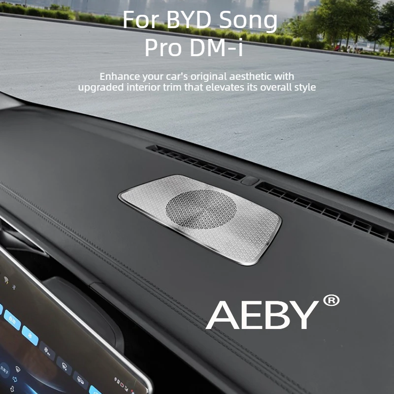 

AEBY For BYD Song Pro DM-i 2025-2026 Car Dashboard Vent Cover,Speaker Style Grille,Car Dashboard Vent Cover,Car Anti-Dust
