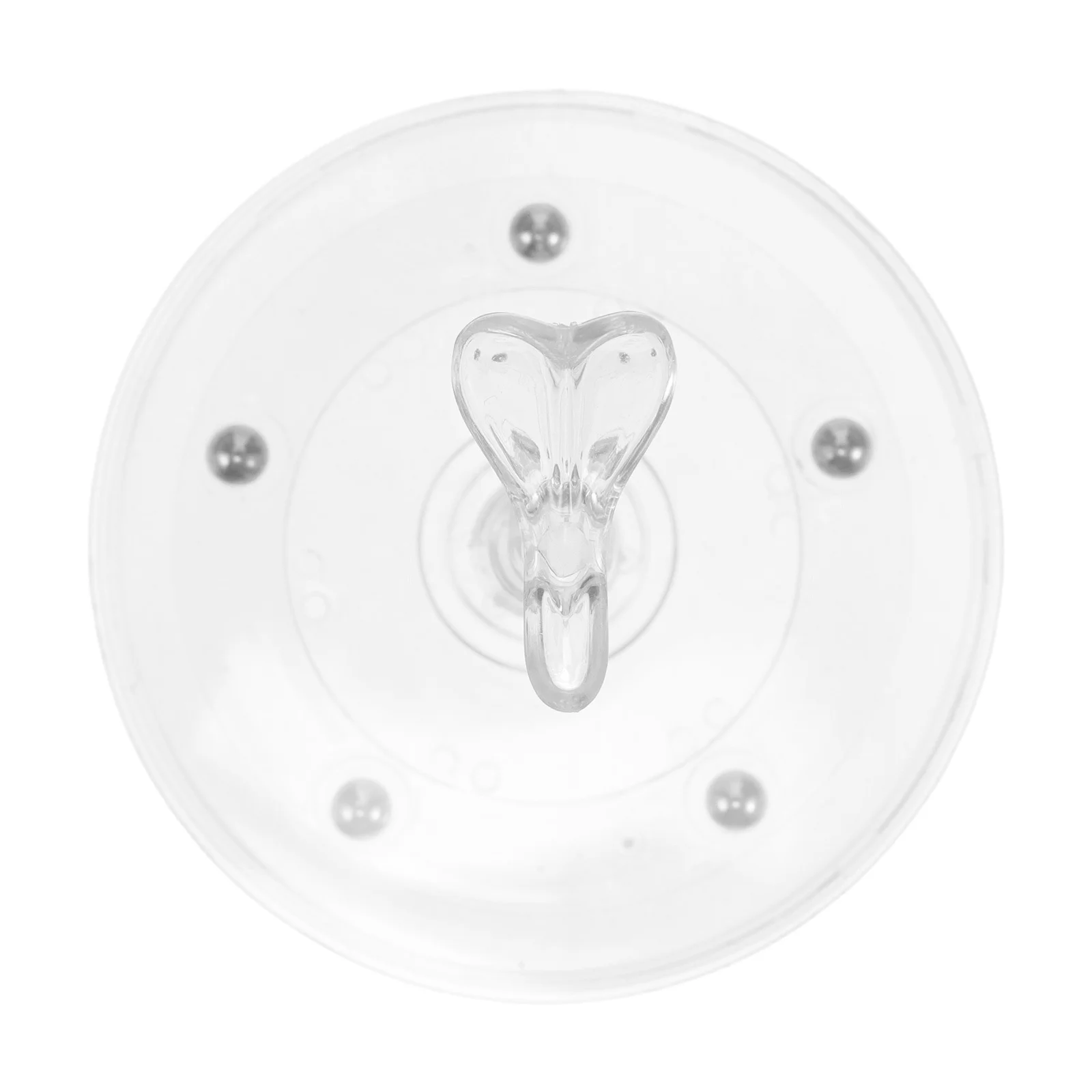 

Clear Acrylic Action Figure Display Stand Holder Adjustable Height Rotating Base for Mini Collectibles 360 Degree View