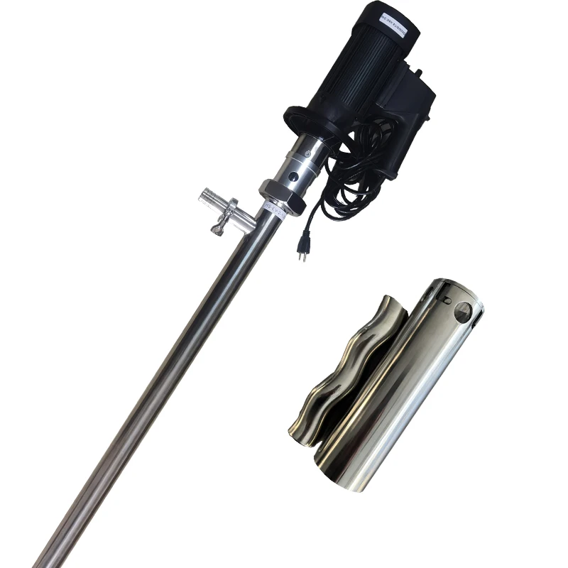 

SS316 Sanitary Rotary Screw Drum Pump Barrel Pump Powerful for High Viscosity Honey Cream Seasoning Condiment Flavouring
