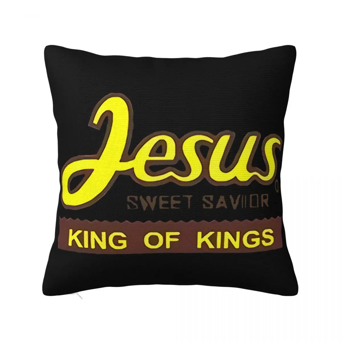 2017 New Summer Youth Jesus Sweet Savior King Of Kings Funny Christian Men Summer Cas Pillow Case