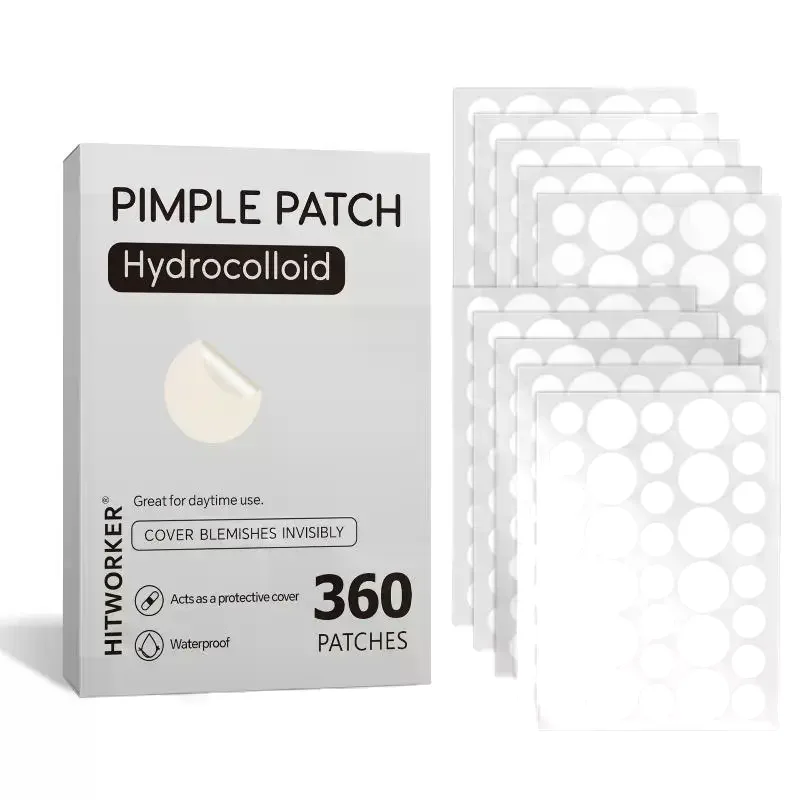 360Pcs Pimple Patches Invisible Skin Care Anti Inflammatory Healing Absorbing Spot Sticker Covering