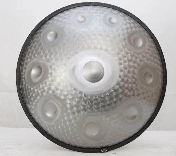 Professional Handpan Drum Kurd D 440 Hz 432 Hz Ash Steel/Stainless Steel Hand-forged 9/10/12/14 Tones Multiple Specifications