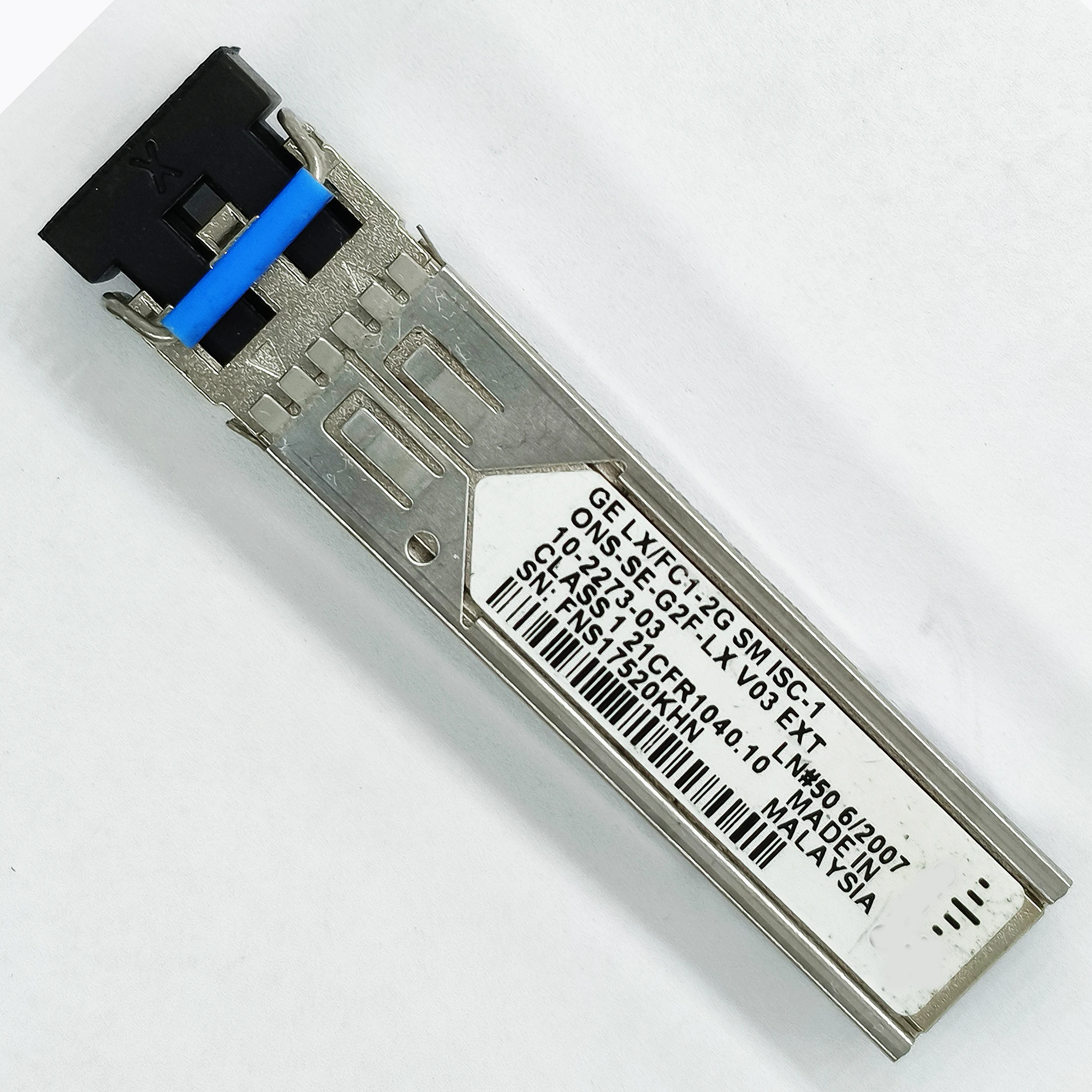 Genuine For Cisco GE LX/FC1-2G SM ISC-1 ONS-SE-G2F-LX V03 10-2273-03 1310nm 10KM LC SFB Refurbished Transceiver Optical Module