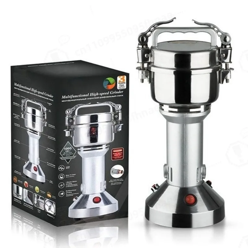 

Electric Dry Grinder Multifunctional Grain Herb Coffee Powder Mill For Home Commercial Use
