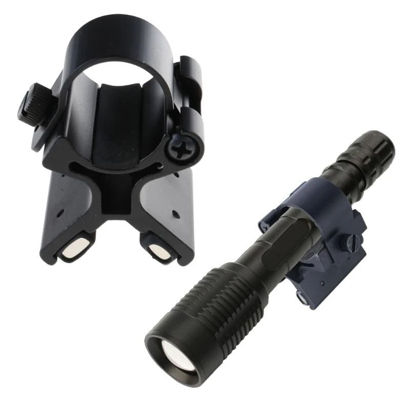 

Магнитный держатель для фонаря, подставка для охотничьего фонаря, кронштейн для крепления фонаря диаметром 23-26 мм