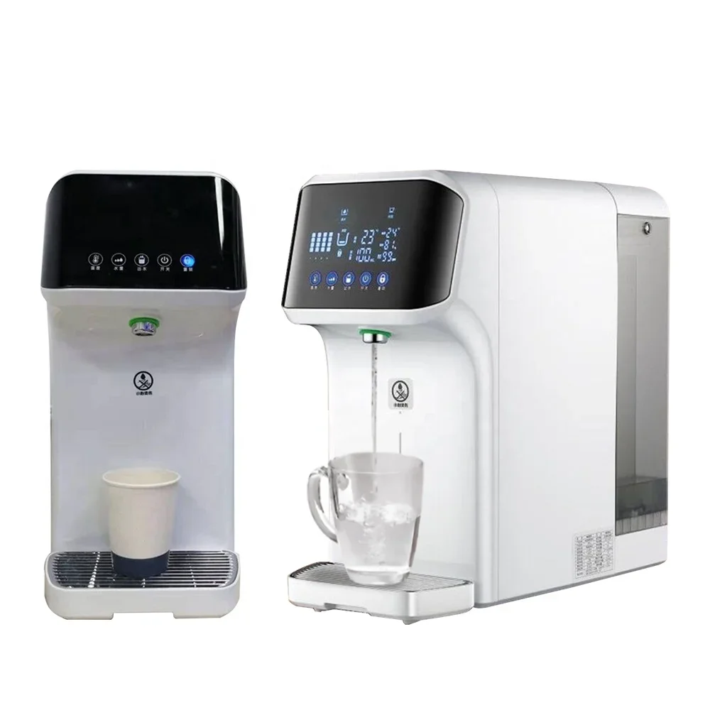 سخان مياه مكتبي قابل للتعديل ، موزع تنقية المياه الساخنة ، 4 درجات حرارة