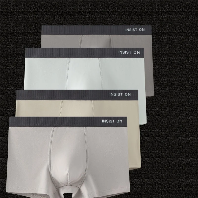 

3PCS/set Men's Underwear Cotton Sexy Solid Color Boxer Shorts Sports Boxer Man Breathable Comfort Gift Sporty Panties