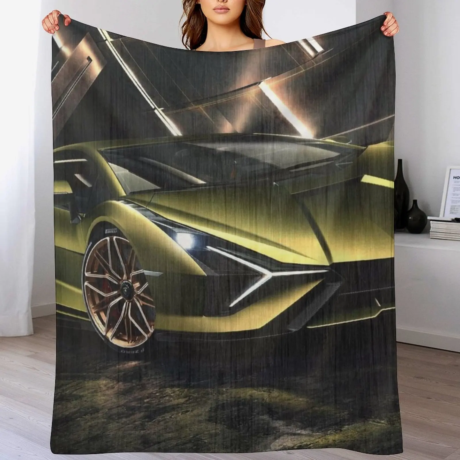 

Sian Face Throw Blanket Year Round Soft Comfortable Blanket for Home