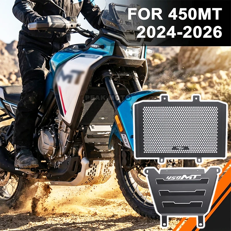 

For CFMOTO 450MT MT450 2024 2025 2026 Motorcycle Radiator Guard Protection Engine Cover Protector