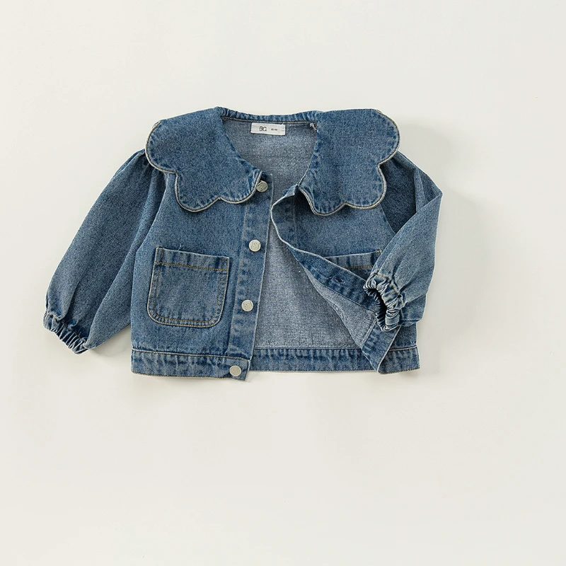 Meisje Denim Jas Kinderkleding voor Meisje Kinderen Jassen voor Meisje Uitloper Kinderen Jas Kinderen Top Roupa Infantil Menina Abrigos