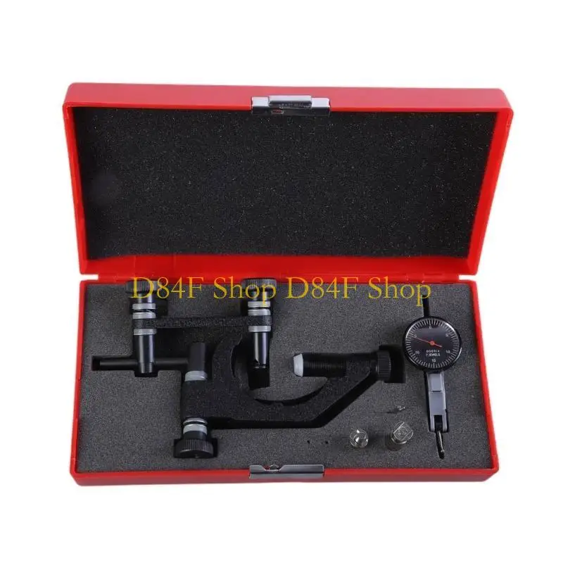 D84F Professional Black Dials with Versatile Holder Levers Dials with Storage for Precisions Measurement Task
