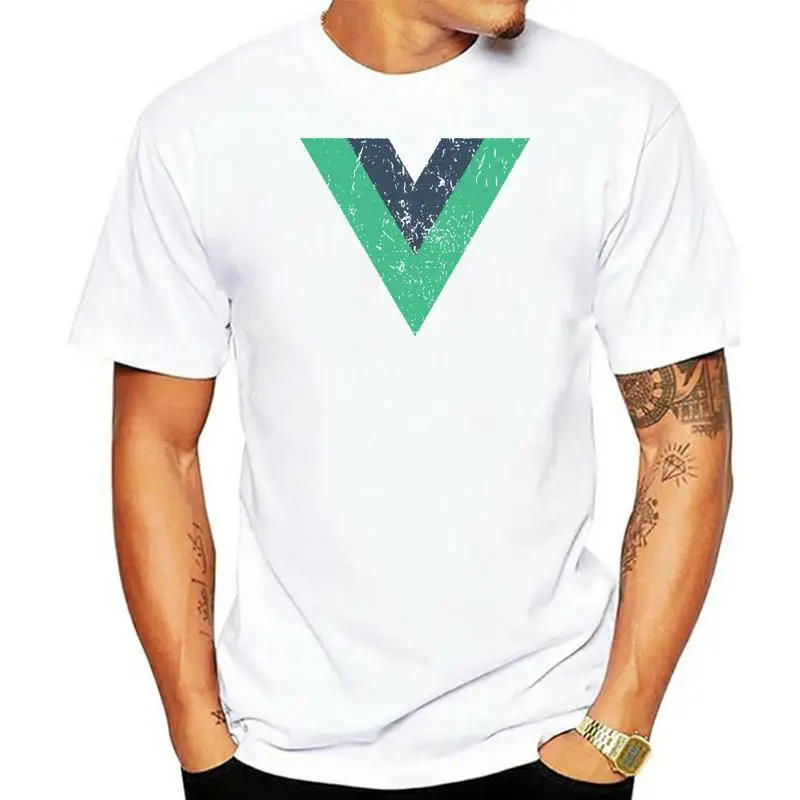 

Мужская футболка VueJS Vue.js, черно-белая женская футболка