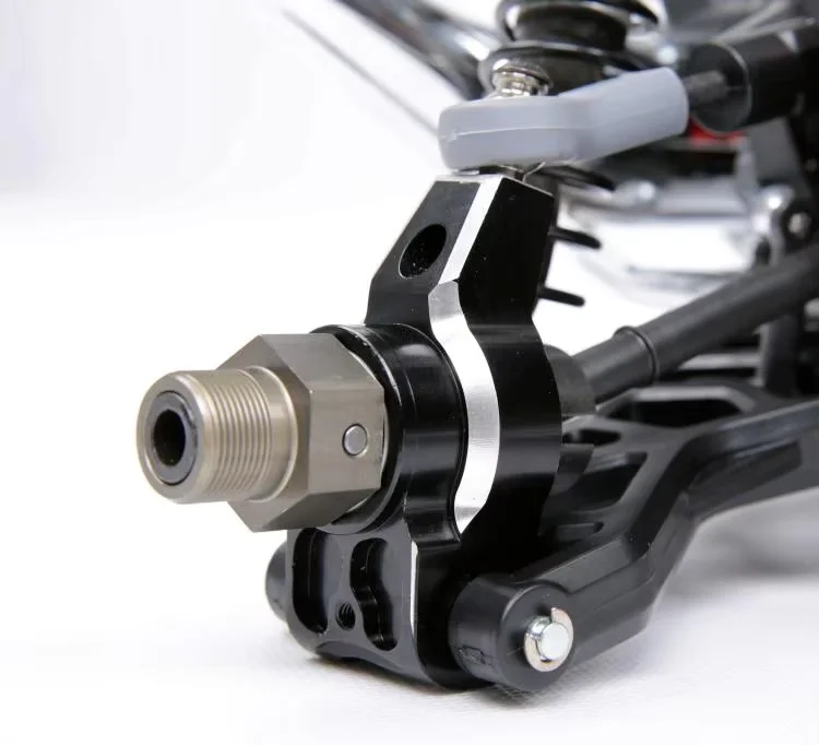 CNC machining full metal angle adjustable rear wheel bearing base set for ROVAN KM HPI BAJA 5B 5T 5SC