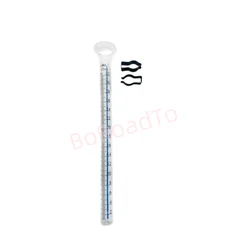 1PC 32ml 45ml 90ml 100ml 120ml 150ml 260ml 320ml Glass Tube Cylinder Flow Meter Measuring for Diesel Test Bench