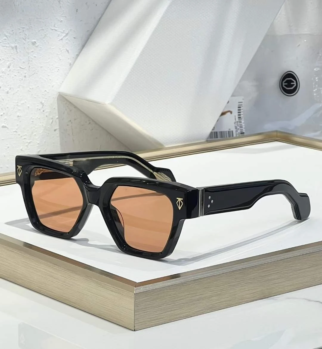 Tough Guy Henri Sunglasses UTOPIA Luxury Fashion Trend Vintage Solid Thick Acetate UV400 Retro Square Unisex 3A+ High Quality image 3
