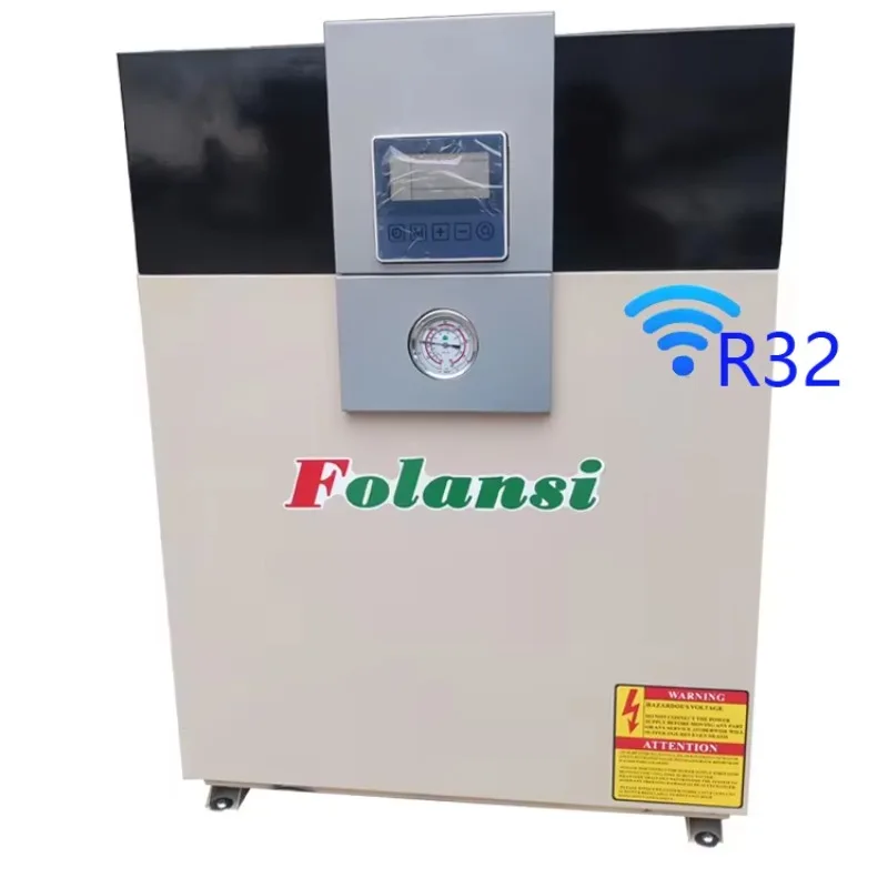 

Folansi Ground Heat Pump 18kw R32 High COP Heating Cooling Hot Water Low Noise Water to Water Geothermal Heat Pump