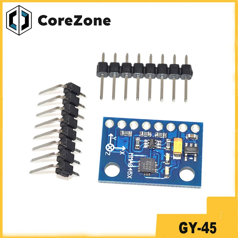 5pcs GY-45 MMA8452 Digital Triaxial Accelerometer High-precision Inclination Module
