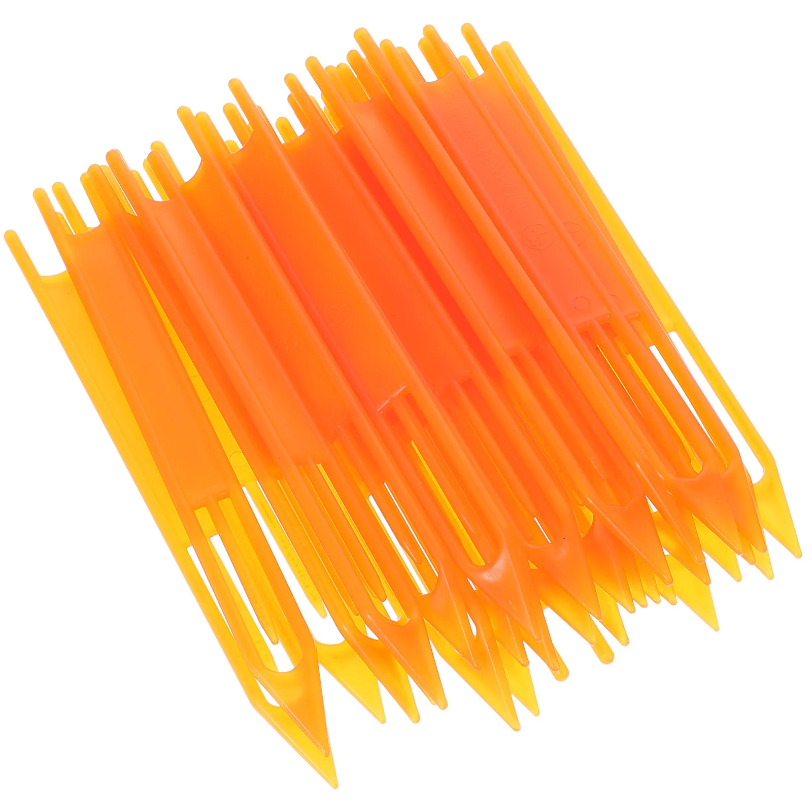 

30Pcs Fish Net Repair Tool Plastic Knitting Shuttles Smooth Running Netting Needles Sewing Accessories 1.3x16cm