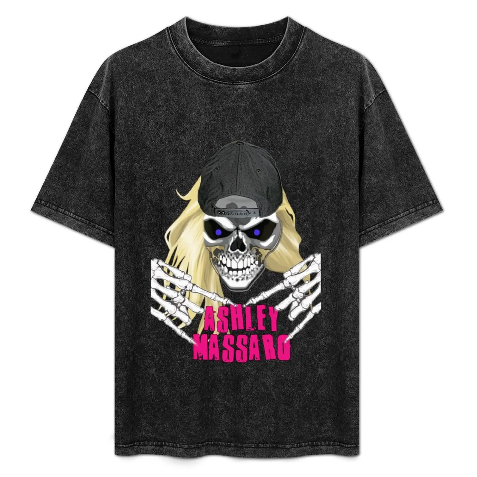 

Ashley Skull T-Shirt Fashion Simple Casual Tee Shirt