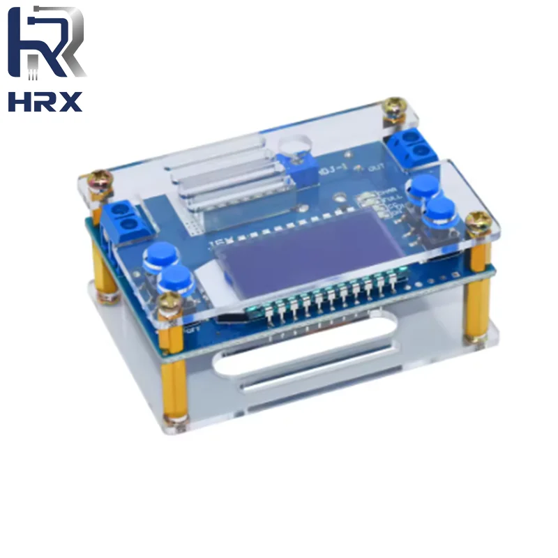 CC CV DC 6.5-36V to 1.2-32V 5A 75W Step Down Buck Converter Power Supply Module Voltage Regulator Transformer with Case Heatsink