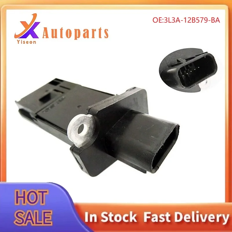 MASS AIR FLOW SENSOR METER 3L3A12B579BA 3L3A-12B579-BA 722184230 FOR Ford Focus Maverick Mondeo 1.6 2.3 3.0