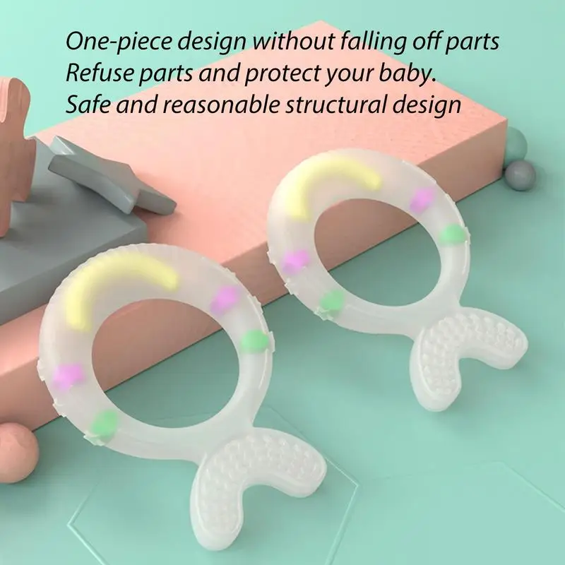 실리콘 젖니 제거 장난감, 부드러운 젖니 장난감, 잡기 쉬움